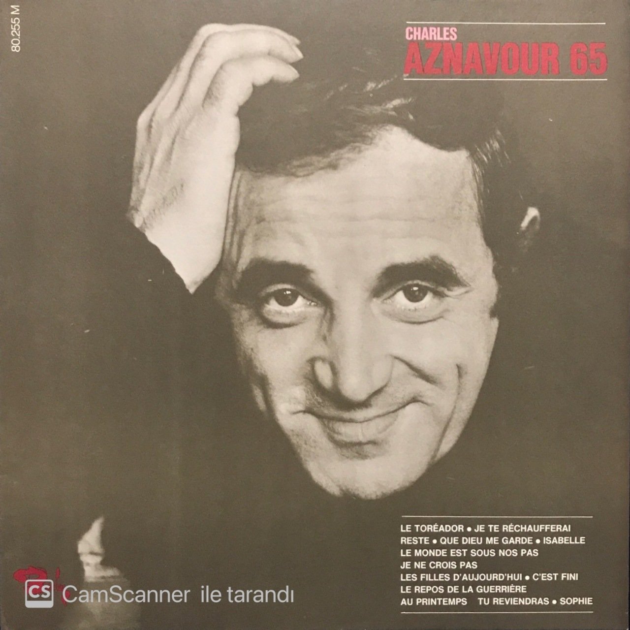 Charles Aznavour 65 LP Plak