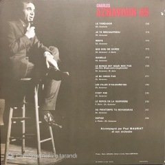 Charles Aznavour 65 LP Plak