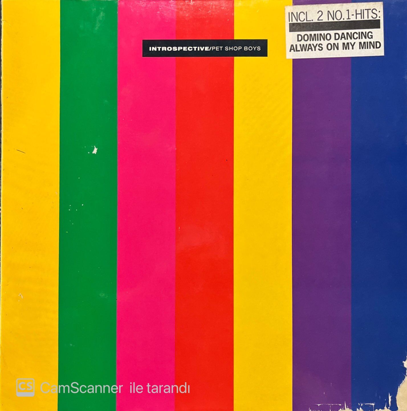 Pet Shop Boys Introspective LP Plak