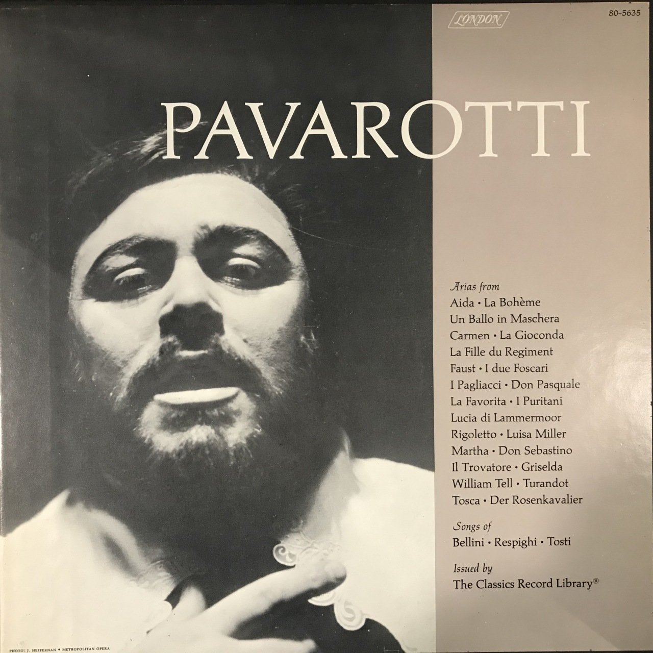 Pavarotti 3 LP Box Set Plak