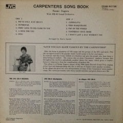Naomi Sagara Carpenters Song Book LP Plak