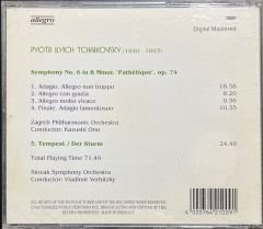 CD Tchaikowsky Sypmphony No.6 Pathetique CD