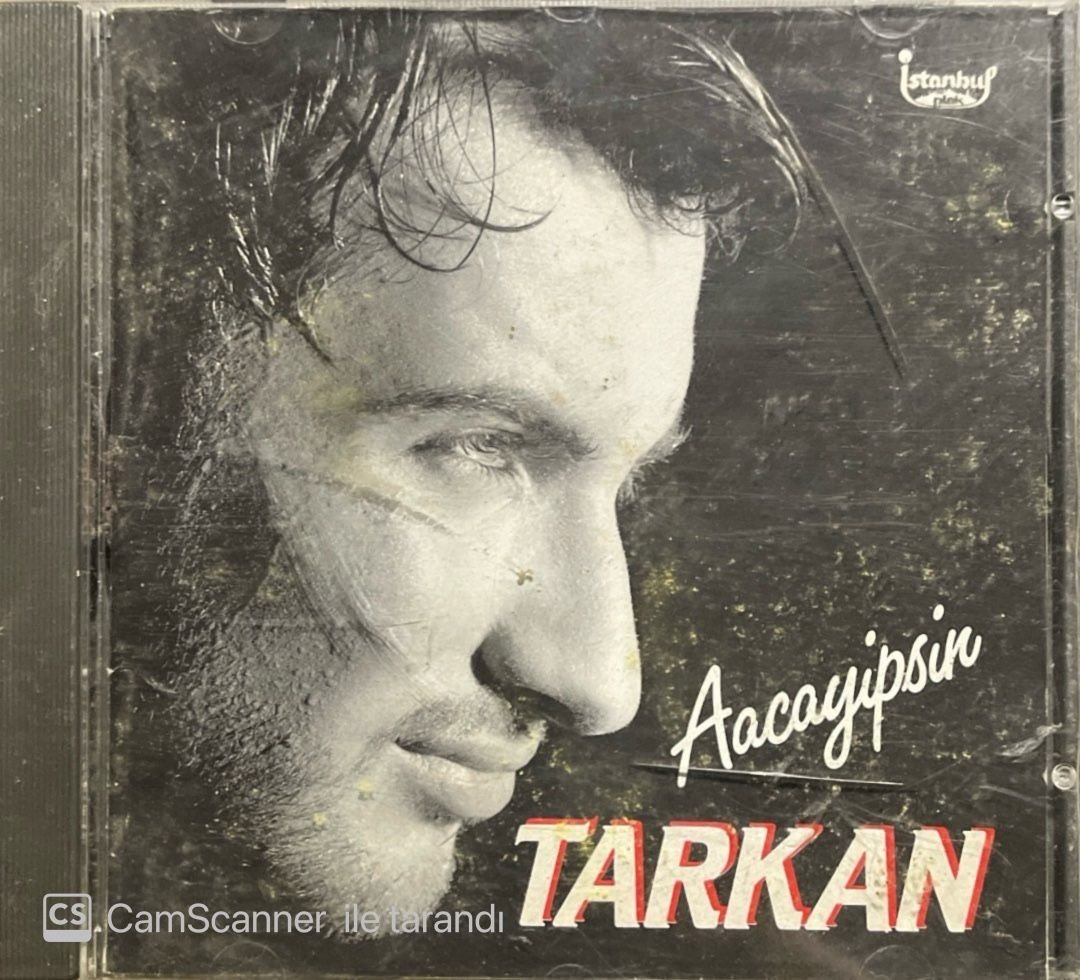 Tarkan Aacayipsin Kırmızı Bandrollü CD