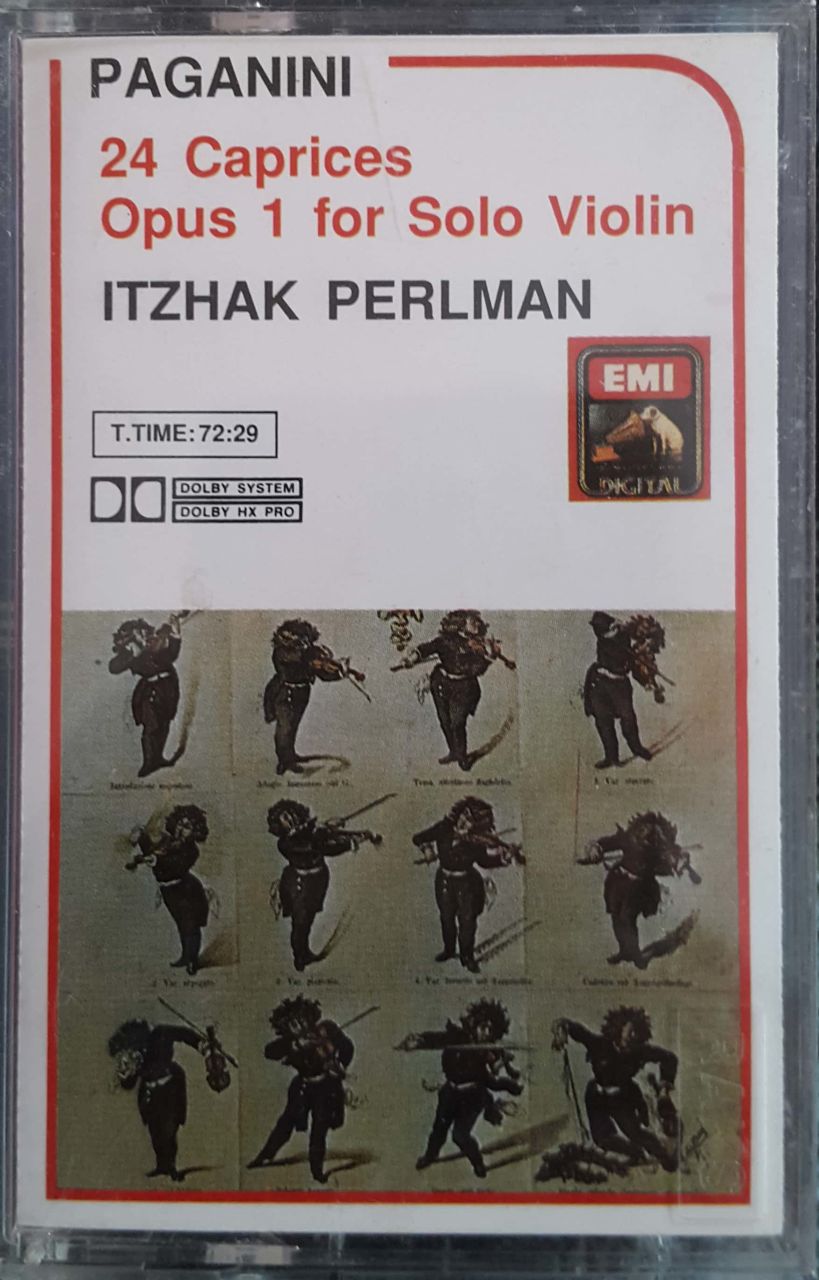 Paganini İtzhak Perlman Kaset