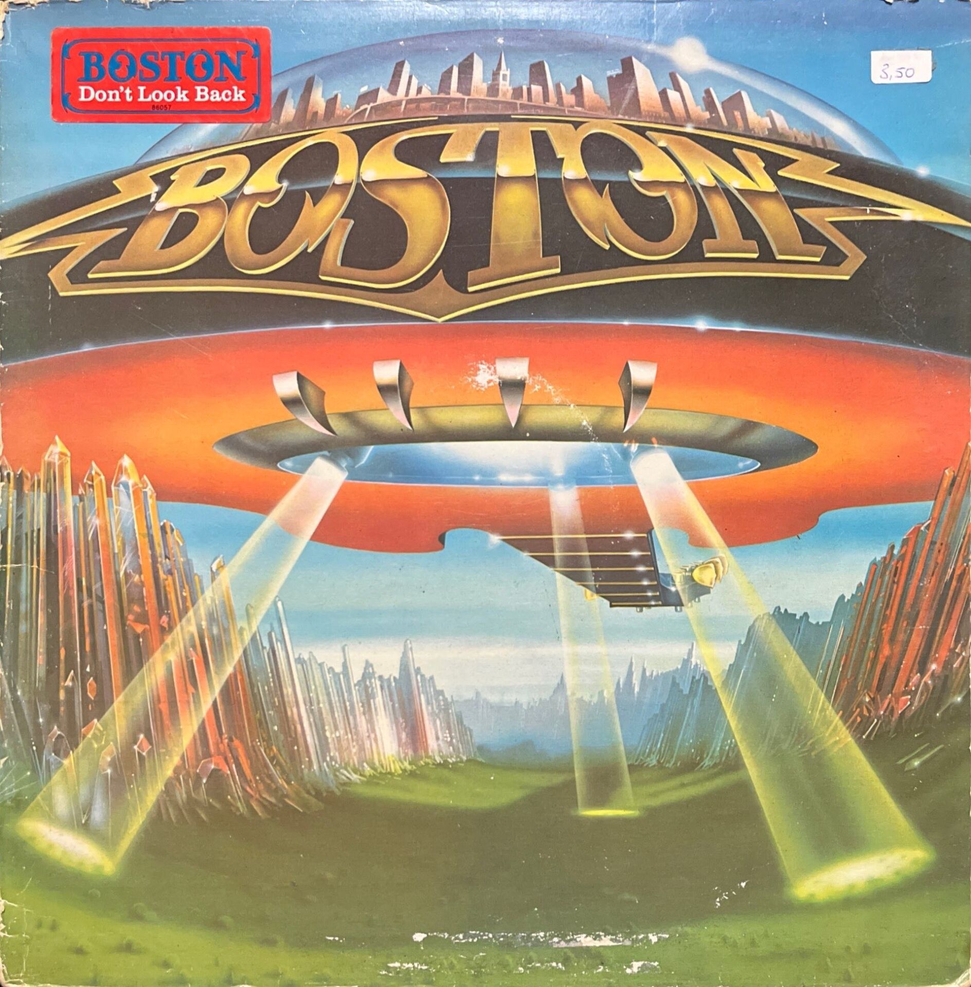 Boston Don't Look Back LP Plak
