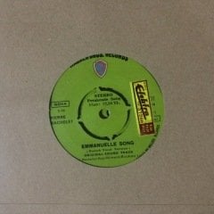 Pierre Bachelet Emmanuelle Song 45lik Plak