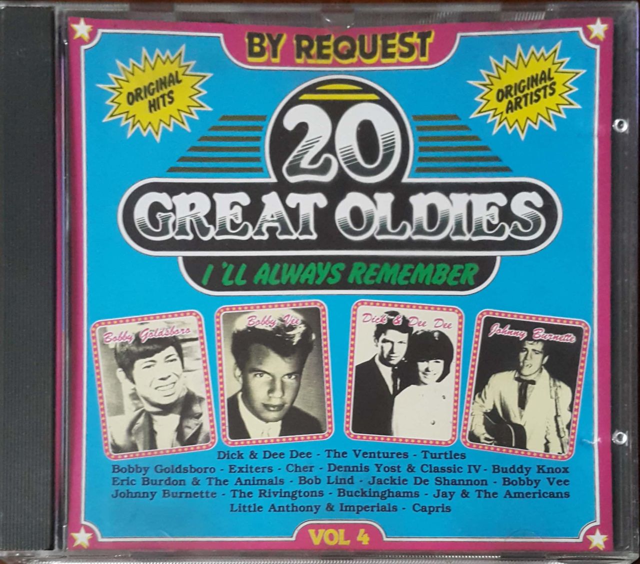 20 Great Oldies Vol 4 I 'll Always Remember CD