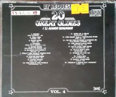20 Great Oldies Vol 4 I 'll Always Remember CD