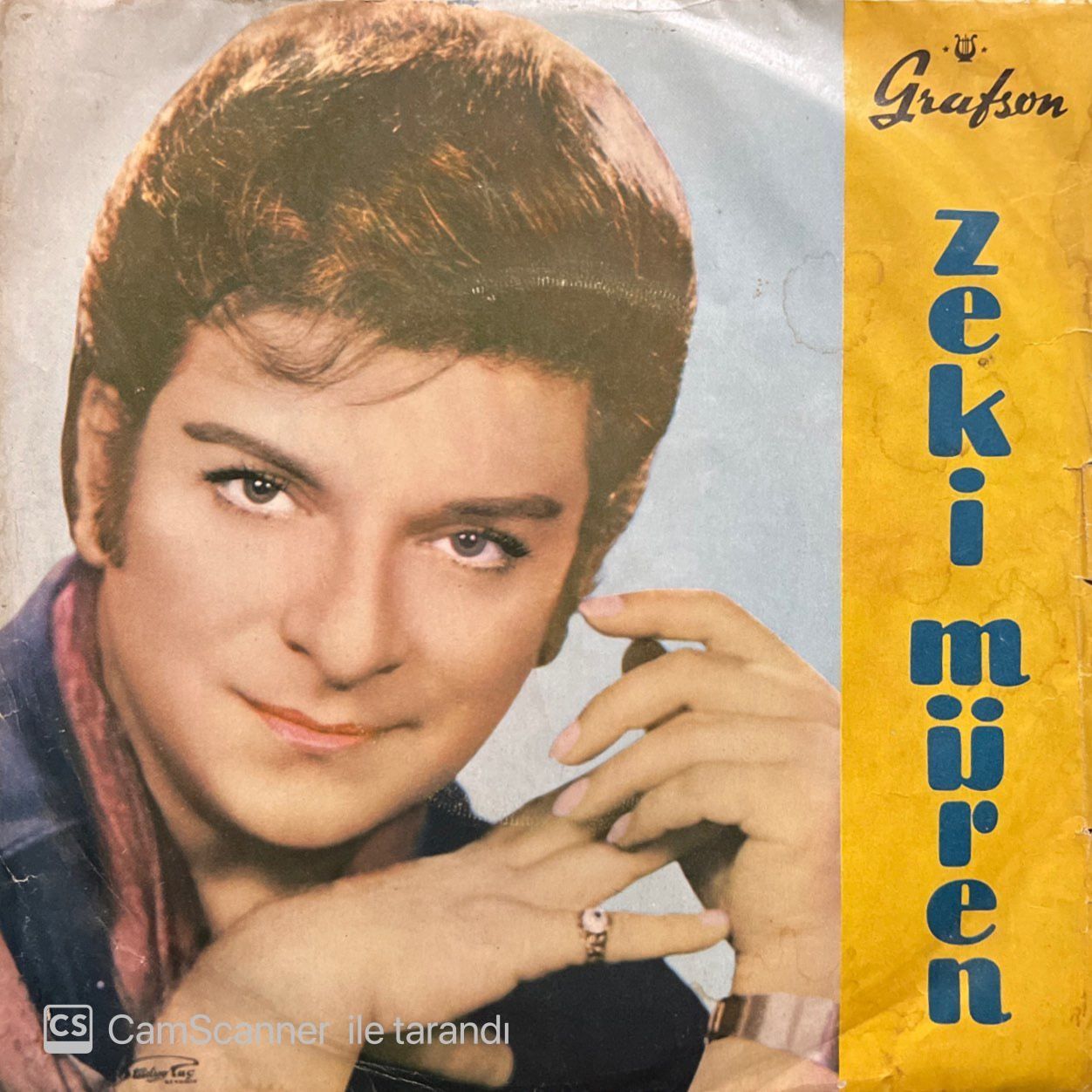 Zeki Müren Bilmem Yanıyormusun (O Ağacın Altını) 45lik Plak