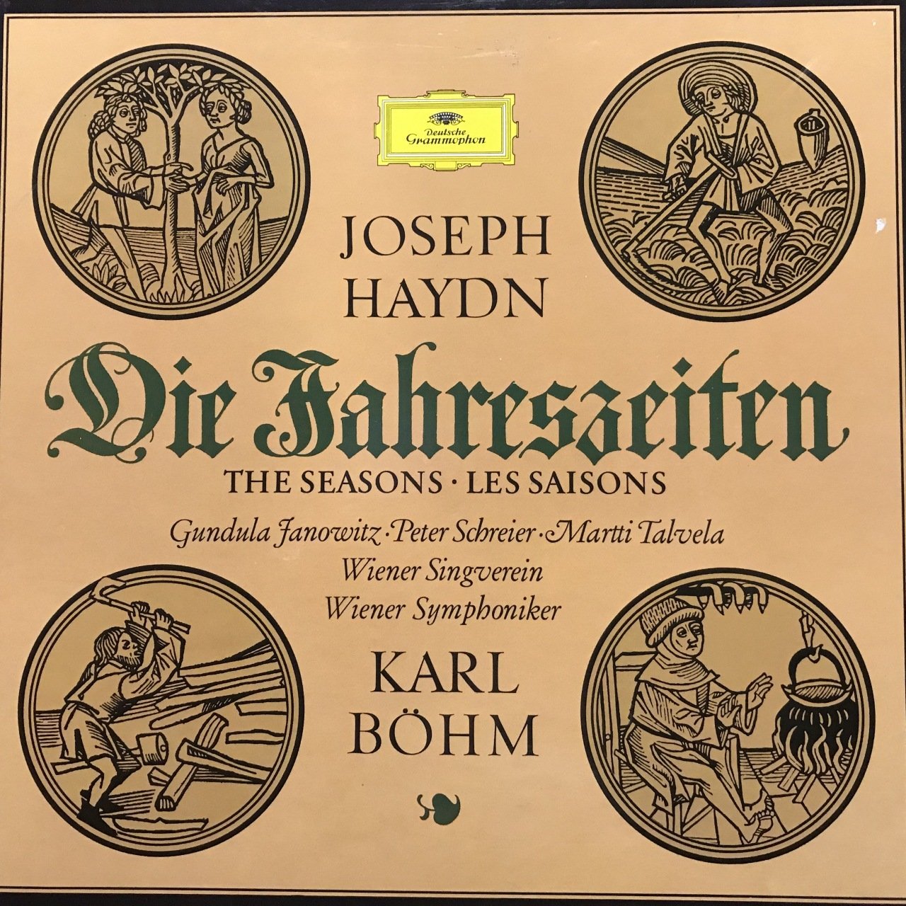 Joseph Haydn The Seasons Die Jahreszeiten 3 LP Box Set Plak