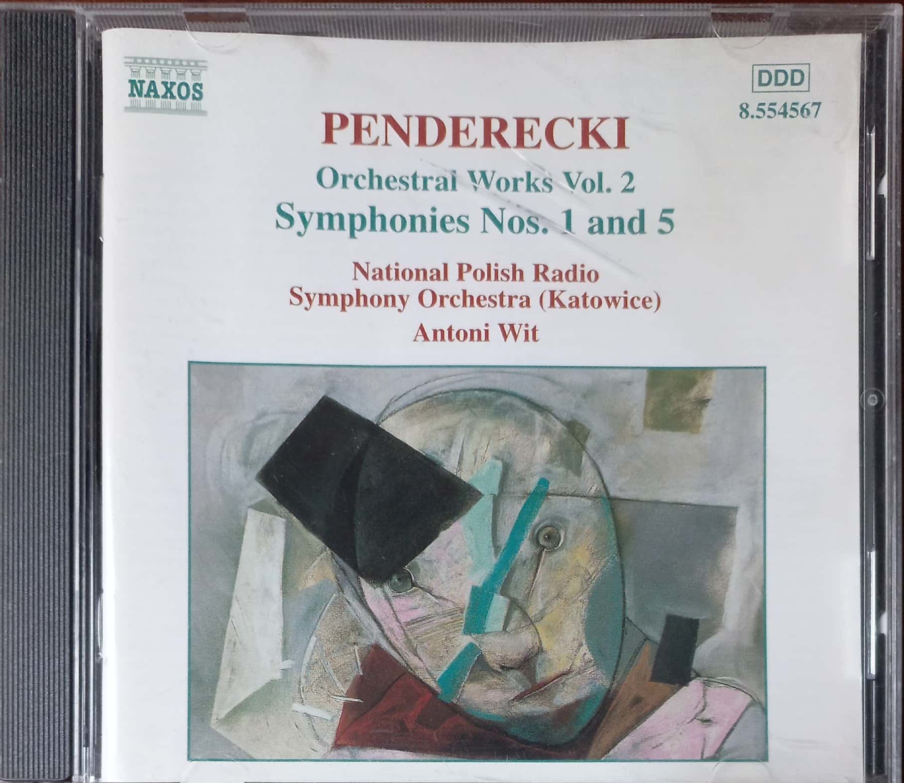 Penderecki Orchestral Wols Vol. 2 CD