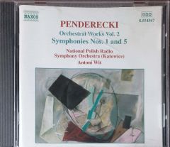 Penderecki Orchestral Wols Vol. 2 CD