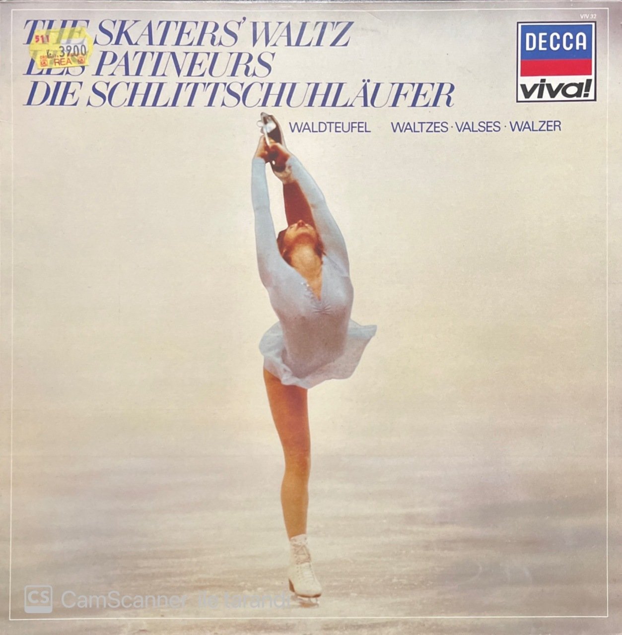 The Skateers Waltz LP Klasik Plak