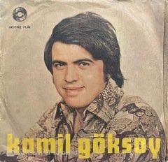 Kamil Göksoy Ümit Dünyam Yıkıldı 45lik Plak