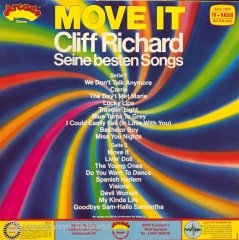 Cliff Richard Move It Seine Besten Songs LP Plak