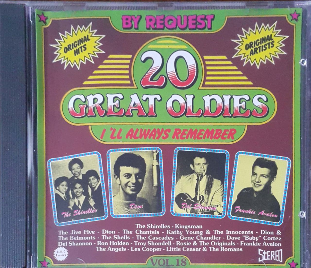 20 Great Oldies I 'LL Always Remember Vol 18 CD