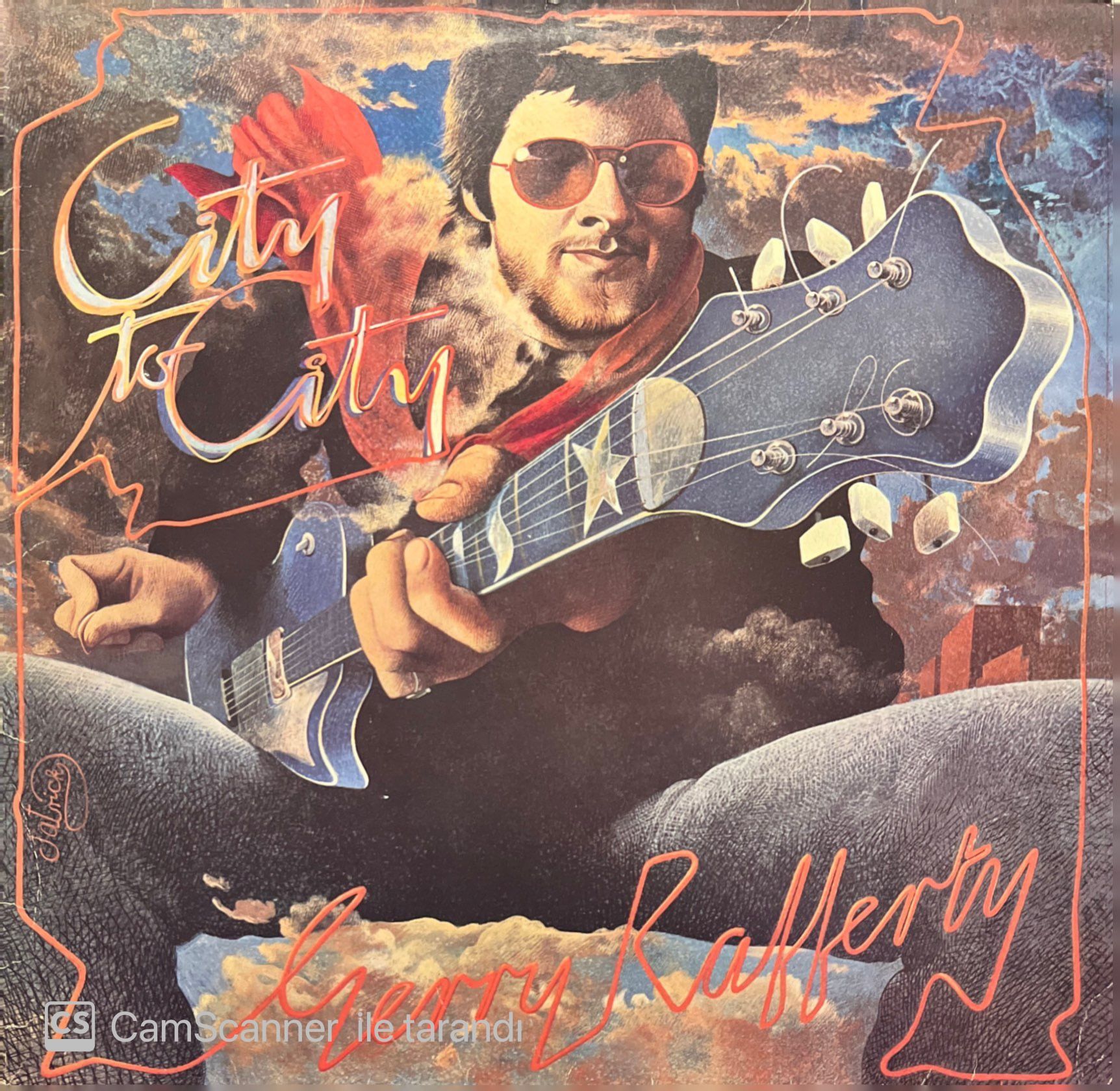 Gerry Rafferty City To City LP Plak