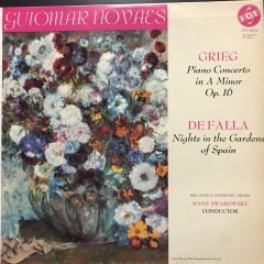 Grieg Piano Concerto & De Falla Nights In The Gardens Of Spain LP Klasik Plak
