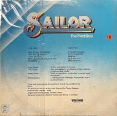 Sailor The Third Step LP Plak