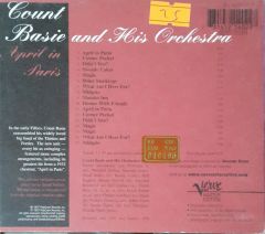 April İn Paris Count Basie And Bis Orcehestra  CD