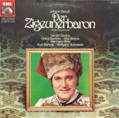 Johann Strauss Der Zieunerbaron LP Klasik Plak