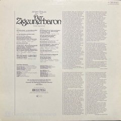 Johann Strauss Der Zieunerbaron LP Klasik Plak