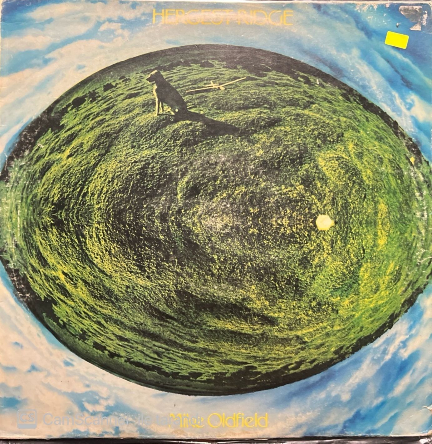 Mike Oldfield Hergest Ridge LP Plak