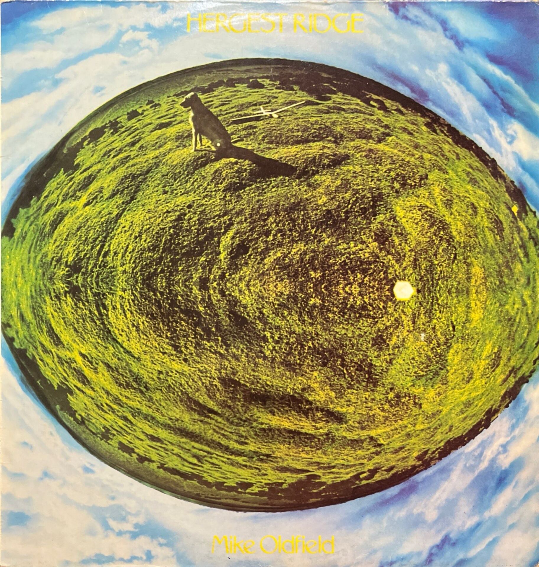 Mike Oldfield Hergest Ridge LP Plak