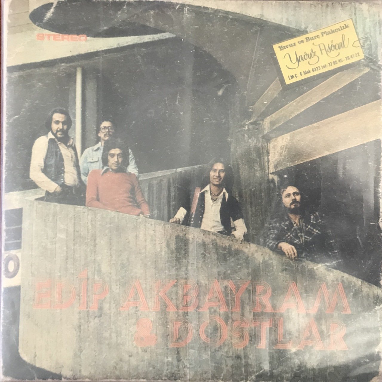 Edip Akbayram Dostlar Kaşların Karasına 45lik plak