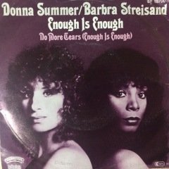 Donna Summer Barbra Streisand Enough İs Enough 45lik Plak