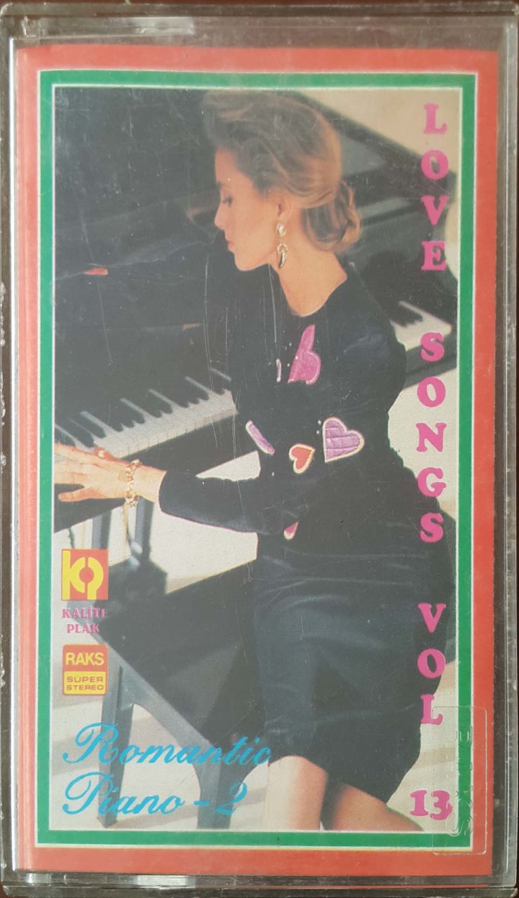 Love Songs Vol 13 RomanticPiano-2 Kaset