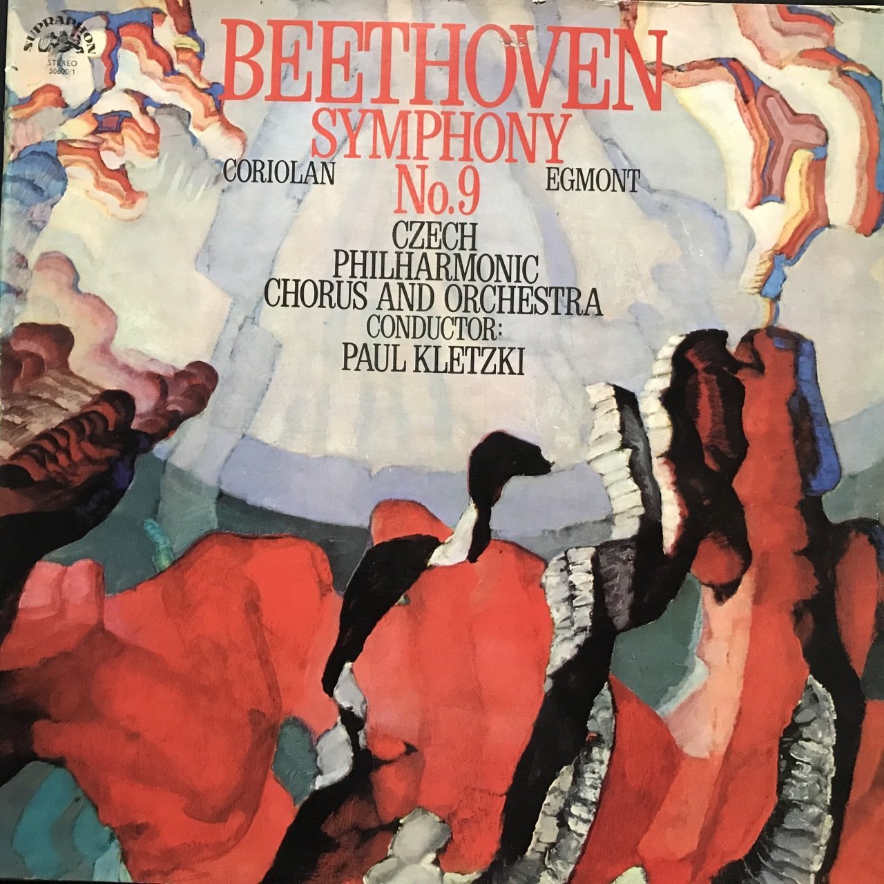 Beethoven Symphony no.9 Çift LP Klasik Plak