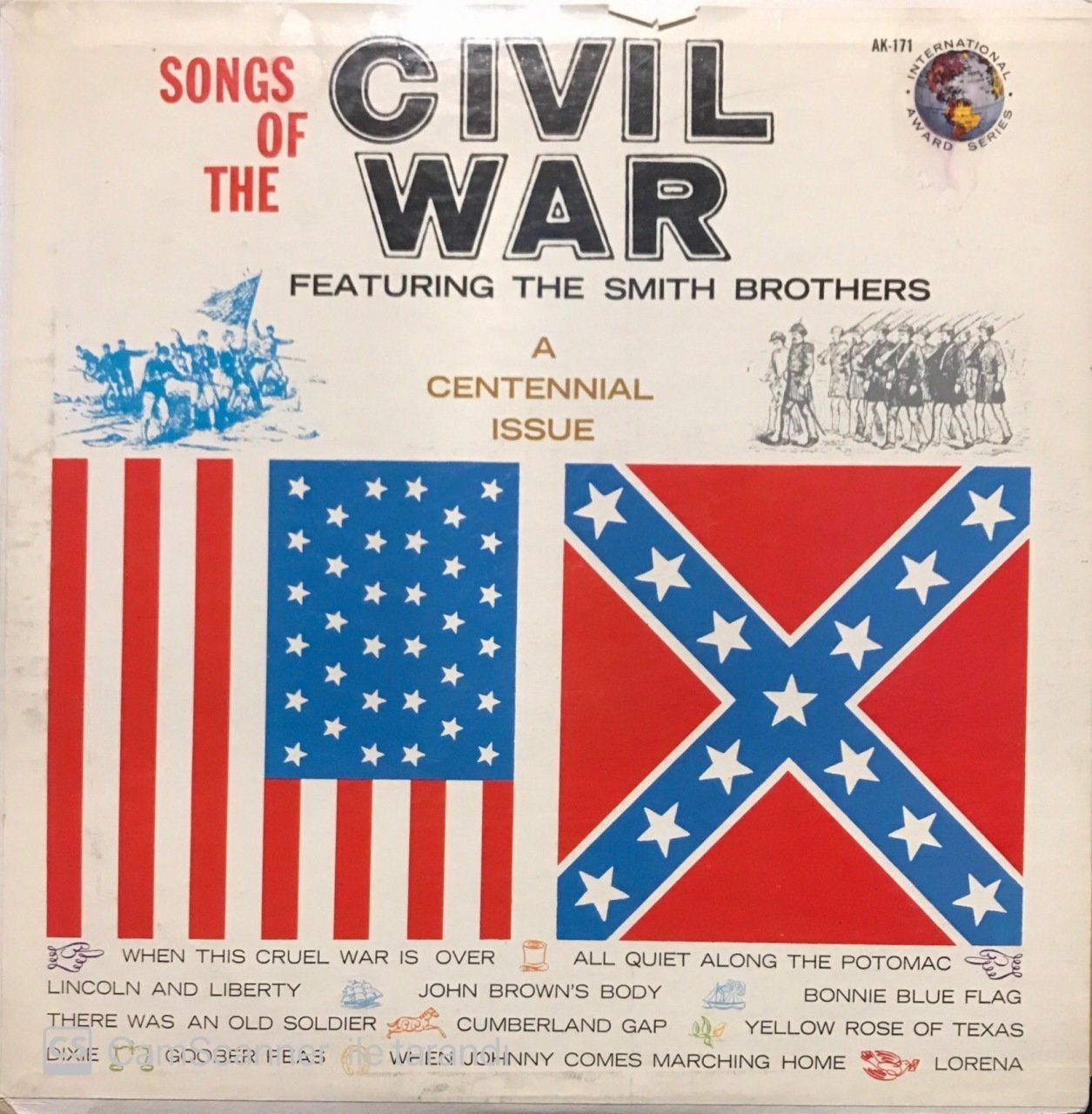 Songs Of The Civil War LP Plak