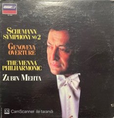 Schumann Symphony No.2 Zubin Mehta LP Klasik Plak