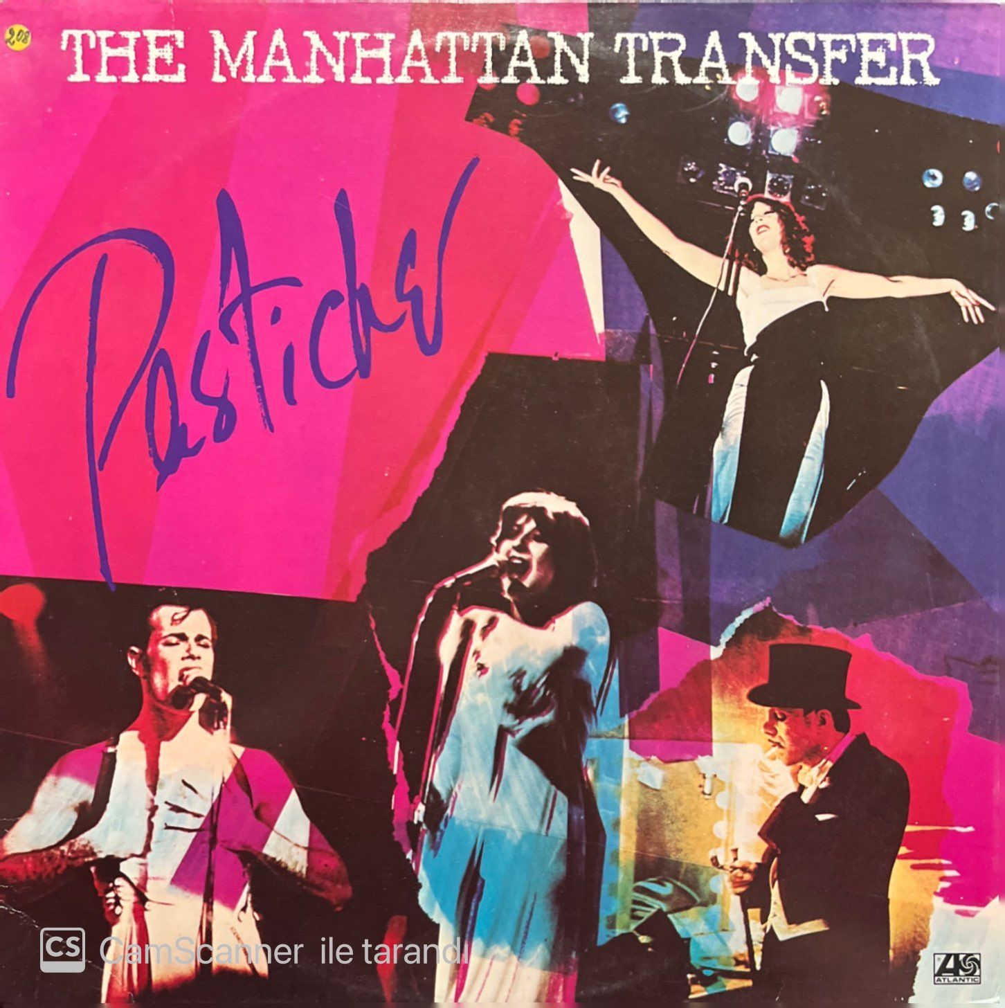 The Manhattan Transfer Pastiche LP Plak