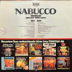 Nabucco Bobby Bean LP Klasik Plak