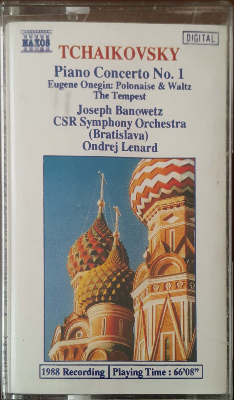 Tchaikovsky:Piano Concerto No.1 Kaset