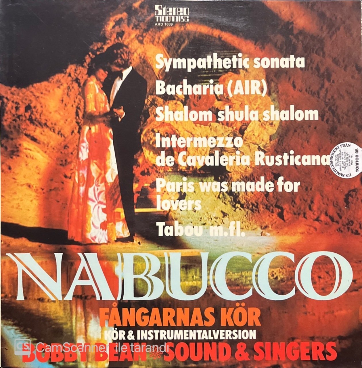 Nabucco Bobby Bean LP Klasik Plak