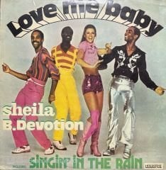 Sheila B. Devotion Love Me Baby LP Plak