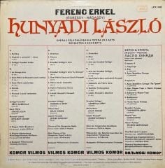 Ferenc Erkel Hunyadi Laszlo LP Plak
