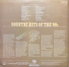 Country Hits Of The 40s LP Plak