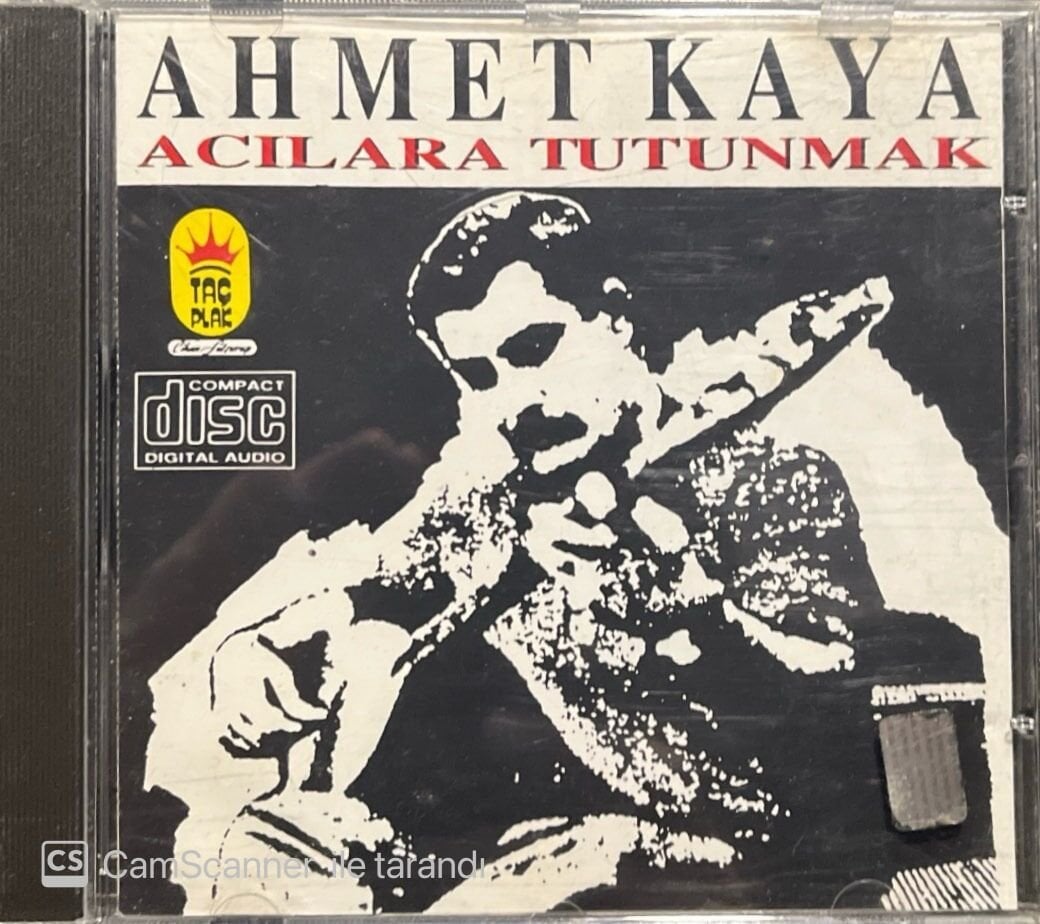 Ahmet Kaya Acılara Tutunmak Nadir Taç Plak Baskı CD