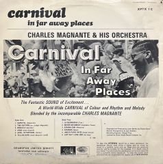 Charles Magnante And His Orchestra Carnival In Far Away Places LP Plak