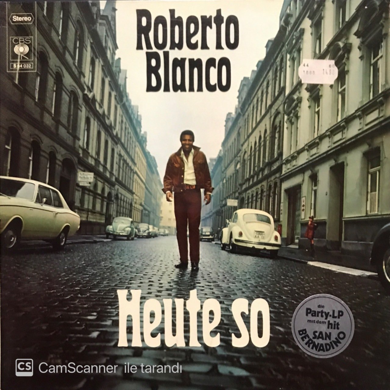 Roberto Blanco Heute So LP Plak