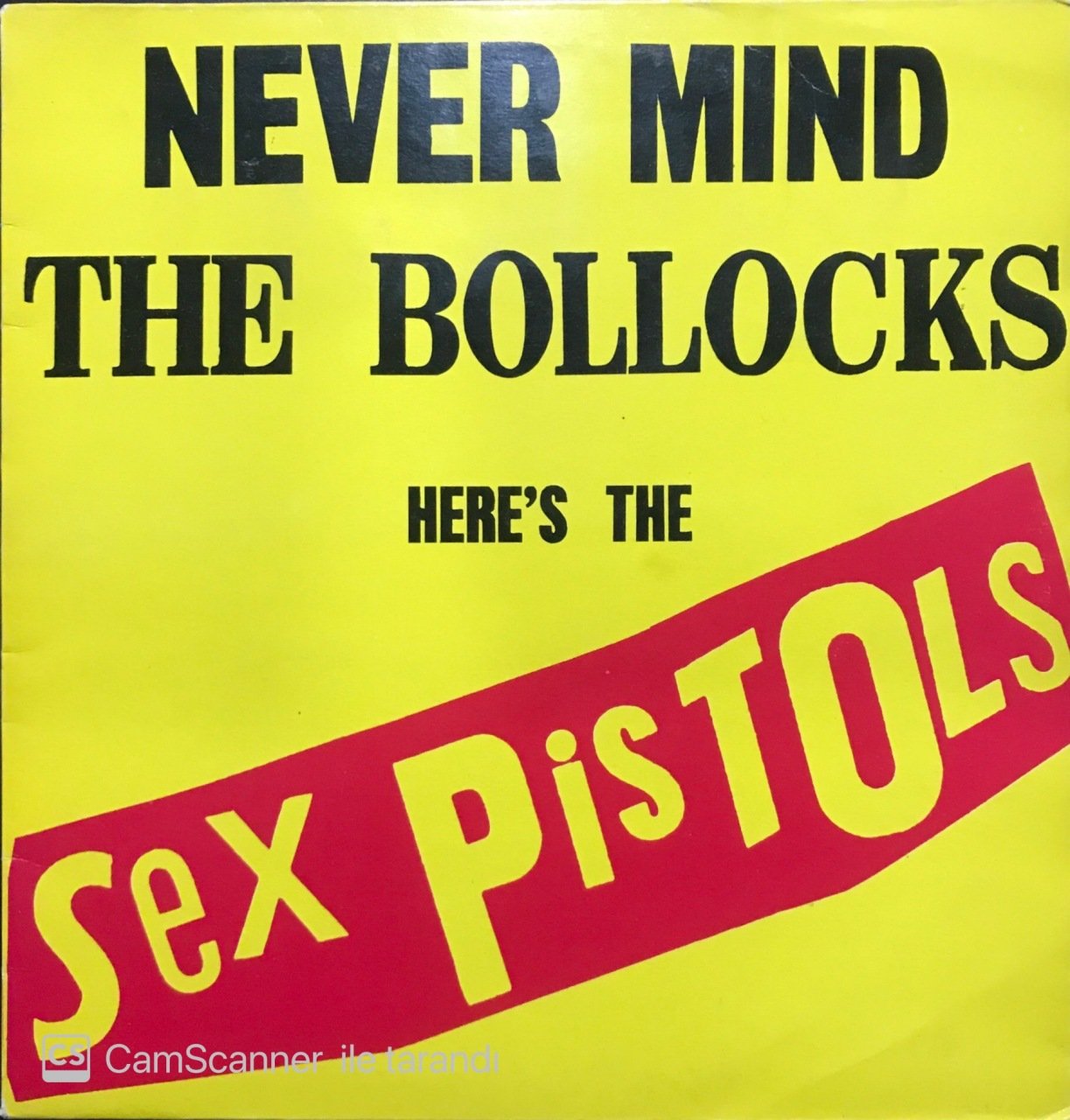 Never Mind The Bollocks Here's The Sex Pistols LP Plak