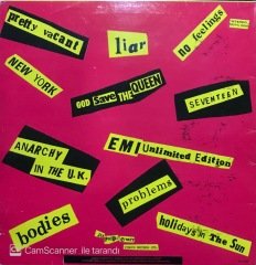 Never Mind The Bollocks Here's The Sex Pistols LP Plak