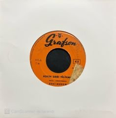 Zeki Müren Aşkın Sırrı Bilinmez 45lik Plak