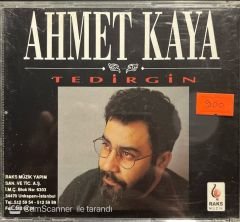 Ahmet Kaya Tedirgin Sarı Bandrollü Nadir Dönem Baskı CD