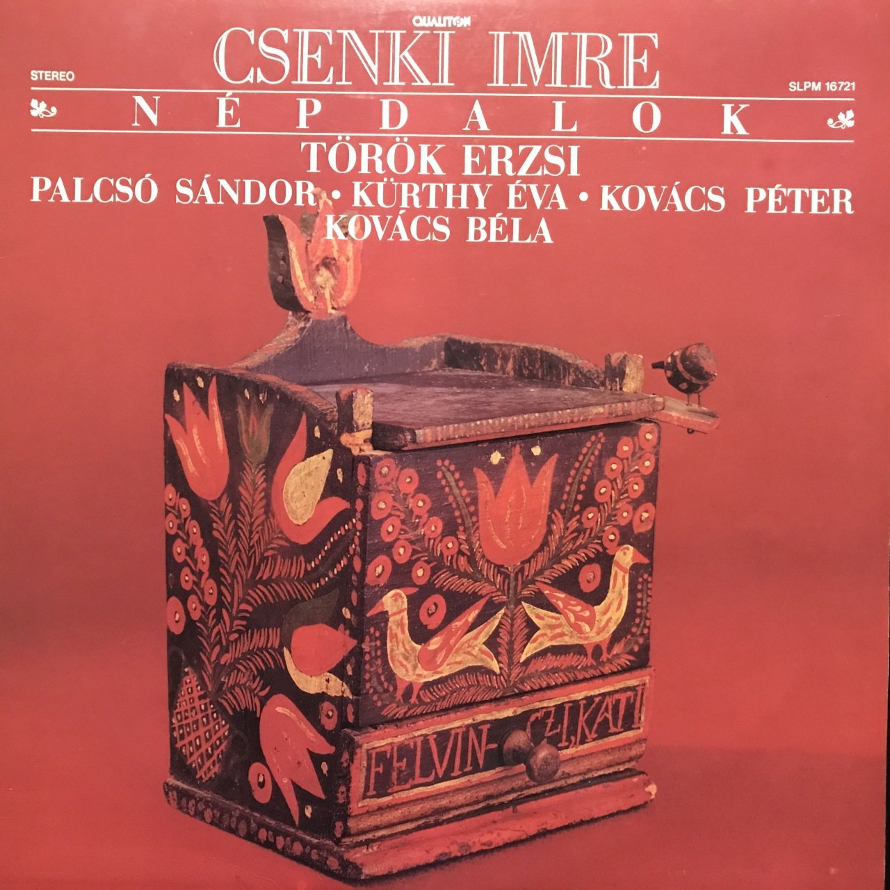 Csenki Imre Nepdalok LP Klasik Plak