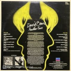David Bowie Another Face LP Plak